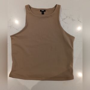 Express Women's Tank Top — Taupe (Size Medium)